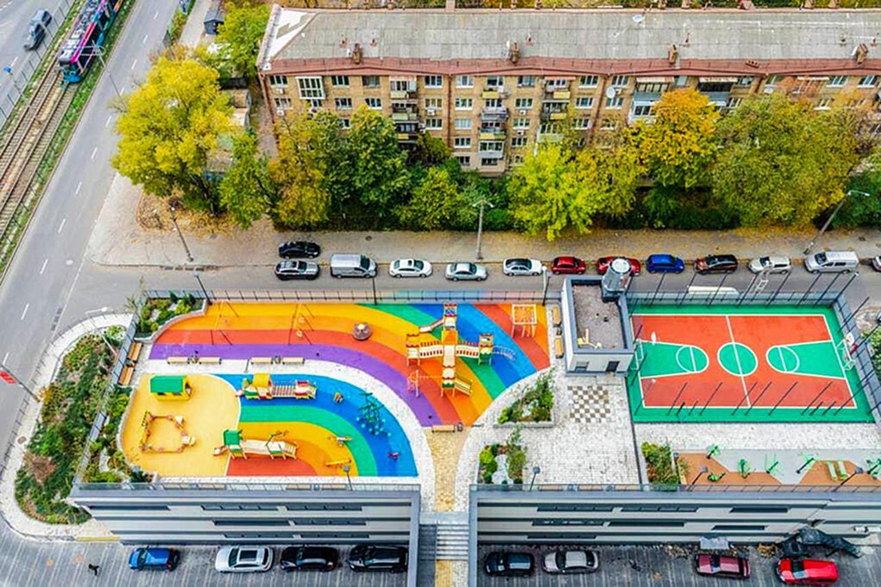 Victory-21 Luxury Apartment Center Kiev Eksteriør bilde